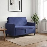 SOFA s pohranom Policijska plava 122 x 78 x 87 cm Poliester | shoptok.hr