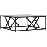  Stolić za kavu boja sivog hrasta 70x70x30 cm konstruirano drvo | shoptok.hr