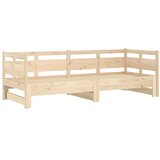  Dnevni krevet na izvlačenje masivna borovina 2x(80x200) cm | Eponuda.ba