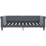  Dnevni ležaj bez madracem tamnosivi 90x190 cm baršunasti | shoptok.hr