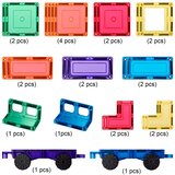 Learn & Grow Toys Magnetne pločice automobil, 28 kom | shoptok.hr
