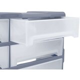 vidaXL Organizator s 8 velikih ladica 52 x 16 x 37 cm | shoptok.hr
