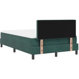  Krevet s opruga kutije Tamnozelena 120 x 200 cm Baršun | shoptok.hr