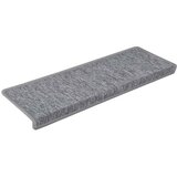  Prostirke za stepenice 30 kom 65x21x4 cm svijetlo sive pravokutne rubove | Eponuda.com