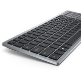 Dell KB740 tipkovnica RF brezžična + Bluetooth QWERTY US Mednarodna Siva, Črna | Shoptok.si