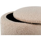 Venture Home puf s prostorom za pohranu Limpen ⌀32 × 40 cm, bež | shoptok.hr