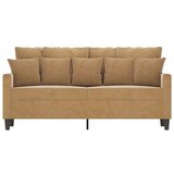  Dvosjed smeđi 140 cm baršunasti | shoptok.hr