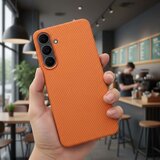 Oem KEVLAR futrola kompatibilna s MagSafe-om za SAMSUNG GALAXY A56 narančasta | shoptok.hr