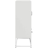  Visoka komoda bijela 68x39x111,5 cm od čelika | shoptok.hr