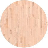 Stolna ploča Ø80x1,5 cm okrugla od masivne bukovine | Eponuda.com