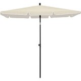  Vrtni suncobran sa šipkom 210 x 140 cm boja pijeska | shoptok.hr