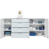 Voleo komoda, bela, visoki sijaj | Shoptok.si