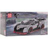 SPORTS Car Block Set 398 pieces. White | shoptok.hr
