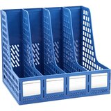 Generic Magazine File Holder, Desk Organizer Folders for Office Organization and Storage, Sturdy Plastic Binder Storage Box, Desktop Accessories for Home and Office Storage, (21072492) | Shoptok.si