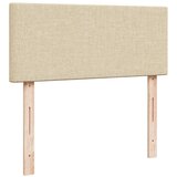  Krevet box spring s madracem krem 120 x 190 cm od tkanine | shoptok.hr