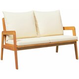  Vrtna klupa Prirodna nafta 115 x 65 x 71 cm Čvrsto drvo akacije | shoptok.hr
