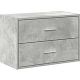 vidaXL Omara z 2 predaloma betonsko siva 60x31x40 cm inženirski les | Shoptok.si
