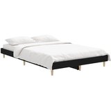  Okvir za krevet crni 120x190 cm konstruirano drvo | shoptok.hr