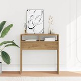  Konzolni stol Artisan hrast 78x30x80 cm konstruirano drvo | shoptok.hr