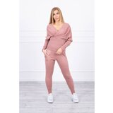 Kesi Sweater set two-piece dark pink Cijene