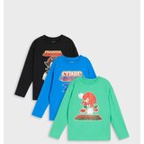 Sinsay Komplet od 3 majice dugih rukava Sonic the Hedgehog | shoptok.hr