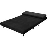 Støraa Antracitno siva sklopiva sofa od samta 140 cm Mallory – | shoptok.hr