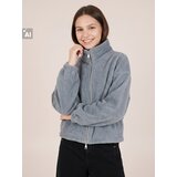 Sinsay Flis jakna na patentni zatvarač sa stajaćim ovratnikom | shoptok.hr