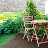 Plošče WPC za polaganje na klik UV odporne 30 x 30 cm svetlo rjave 11 kos ~1 m² / paket