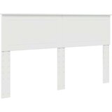  Uzglavlje s uzglavljem Sjajno bijelo 150 cm Konstruirano drvo | shoptok.hr