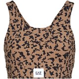 Ea7 Emporio Armani TRAIN SPORTY 4EVER W SPORT BRA - TRAIN SPORTY 4EVER W SPORT BRA Smeđa Cijene