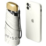 INF Kompakten zložljiv dežnik White, (21731232) | Shoptok.si