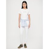 Armani Exchange Majica srebrna / transparentna / bela | Shoptok.si