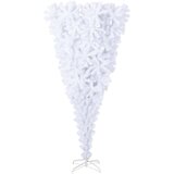  Umjetno božićno drvce s stalakom Bijelo 240 cm PVC i Čelik | shoptok.hr