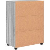  Kupaonski ormar s pohranom Siva Sonoma 60 x 35 x 80 cm | shoptok.hr
