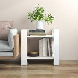 The Living Store Knjižna omara/pregrada bela 60x35x57 cm trdna borovina - Knjižna Omara, (21436471) Cene