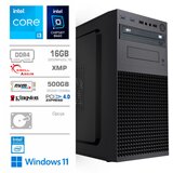 MEGA Računalnik MT S4 i3-13100/Intel 730/16GB/500GB-4.0/DVDRW/450W/Win11Pro, (20580561) Cene