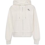 Calvin Klein Jeans Jopa na zadrgo pegasto siva / črna / bela Cene
