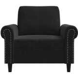  Fotelja crna 60 cm baršunasta | Eponuda.com