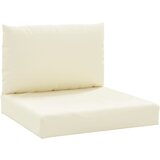  The Living Store Blazina za palete 2 kosa kremno bela oxford tkanina - Blazina Za Palete, (21487410) | Shoptok.si