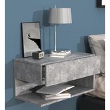 MID.YOU Nočna Omarica Usal Xl 60, Beton | Shoptok.si