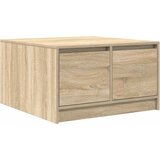  Stol za kavu s ladicama sonoma hrast 70,5x70x40 cm | shoptok.hr