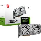 MSI grafička kartica NVidia RTX 4070 VENTUS 2X 12G OC WHITEID: EK000575352 | Eponuda.ba