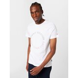 Tommy Hilfiger Majica mornarska / temno rdeča / bela | Shoptok.si