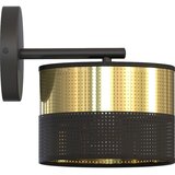  Zidna lampa LUX 1xE27/15W/230V crna/zlatna | Eponuda.com