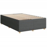  Krevet s oprugama i madracem tamnosivi 120 x 200 cm od tkanine | shoptok.hr