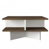 Hanah home Hamton Klub sto, 60x31.2x60cm, Orah-bijela | Eponuda.ba