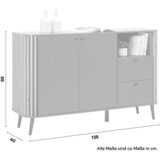 Premium Living Komoda Pure, Siva | Shoptok.si