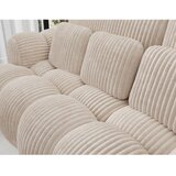 ELTAP Bež sklopiva sofa od samta 256 cm Cotonn – | shoptok.hr