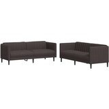 vidaXL 2-dijelni set sofa tamnosmeđi od tkanine Cijene