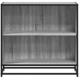  Ormar za knjige sivi sonoma 80,5x35x76 cm izrađeno drvo | Eponuda.com